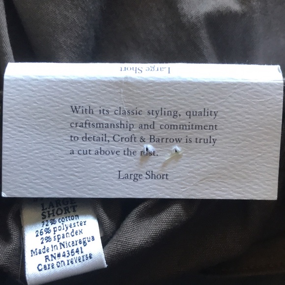 Croft&Barrow bottoms women’s khaki Pants Size Stretch Large Short.Brand New. - Picture 7 of 11